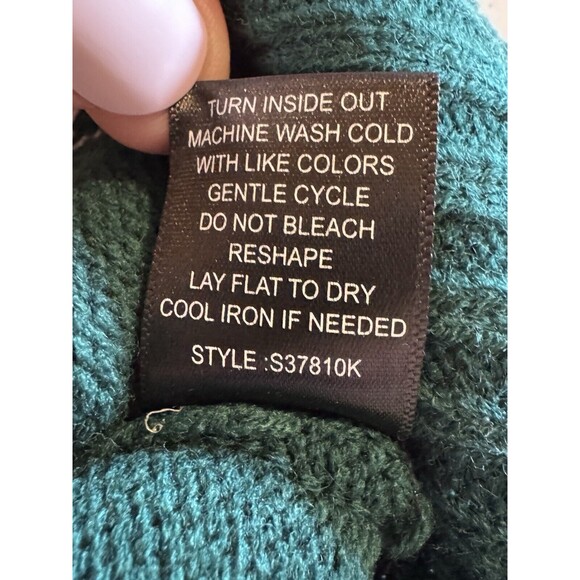 United States Sweater Women's Ugly Christmas Tree Green Holiday Size Medium - Picture 12 of 12